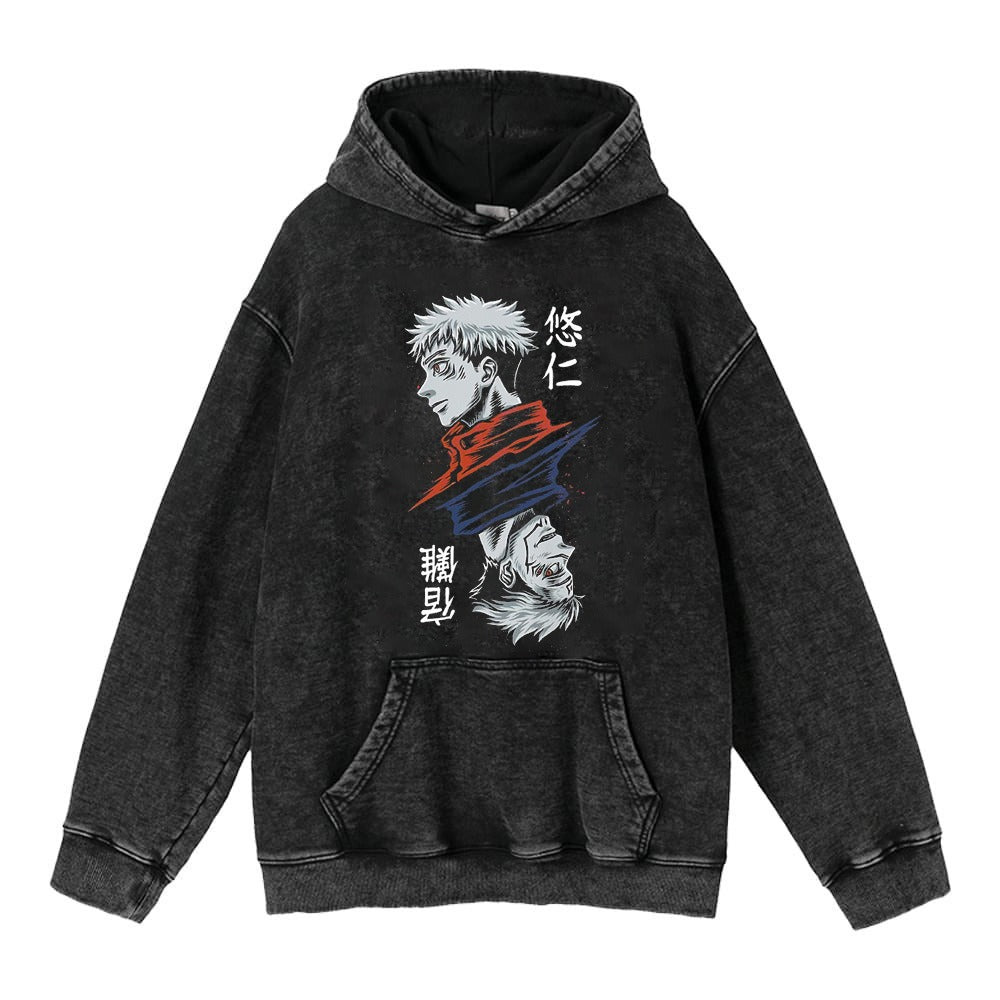 Jujutsu Kaisen OVERSIZED VINTAGE HOODIE MIX