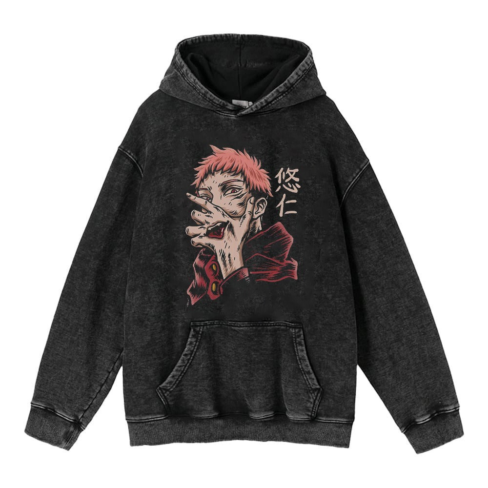 Jujutsu Kaisen OVERSIZED VINTAGE HOODIE MIX