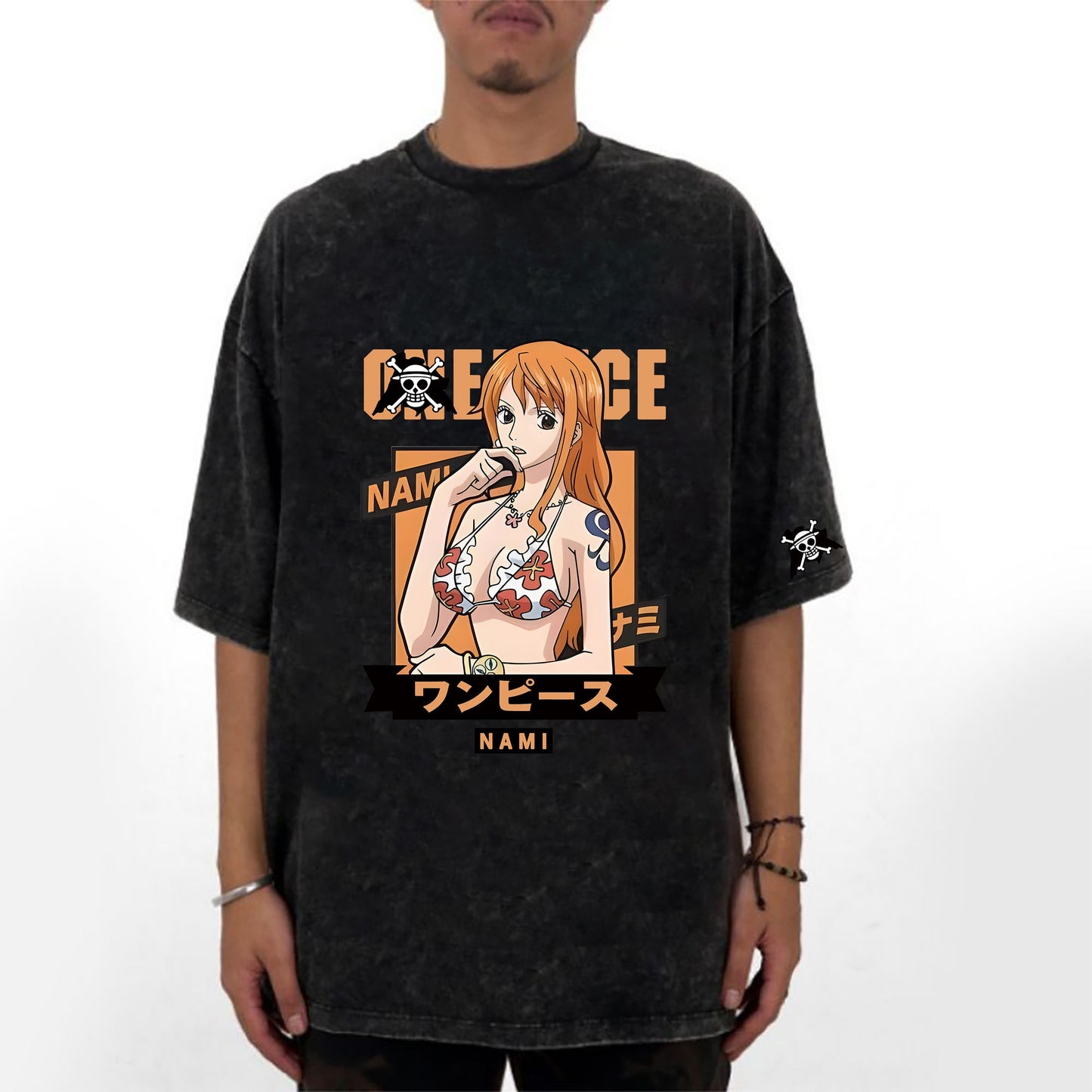 Nami One Piece Vintage Oversized Tee