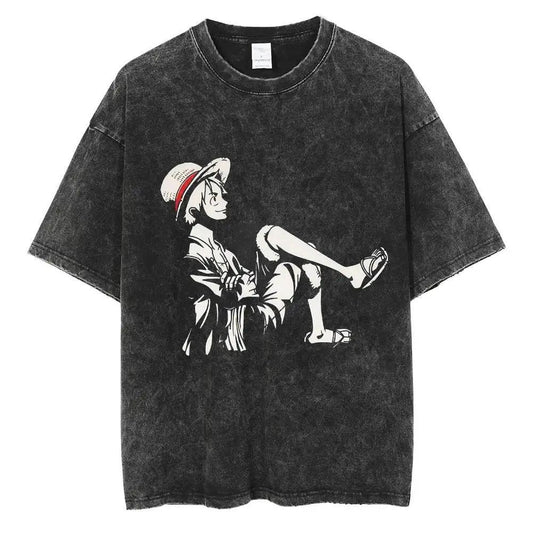 Luffy One Piece Vintage Tee